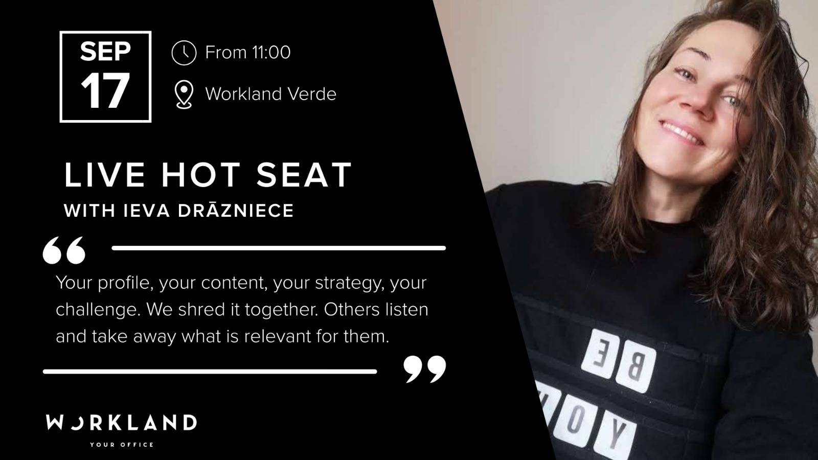 A New Monthly LinkedIn Hot Seat, in Partnership with Workland Latvia