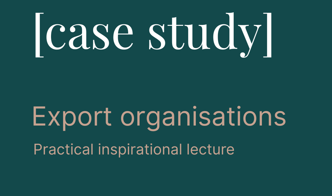 Case Study: Practical & Inspirational Lecture on Visibility